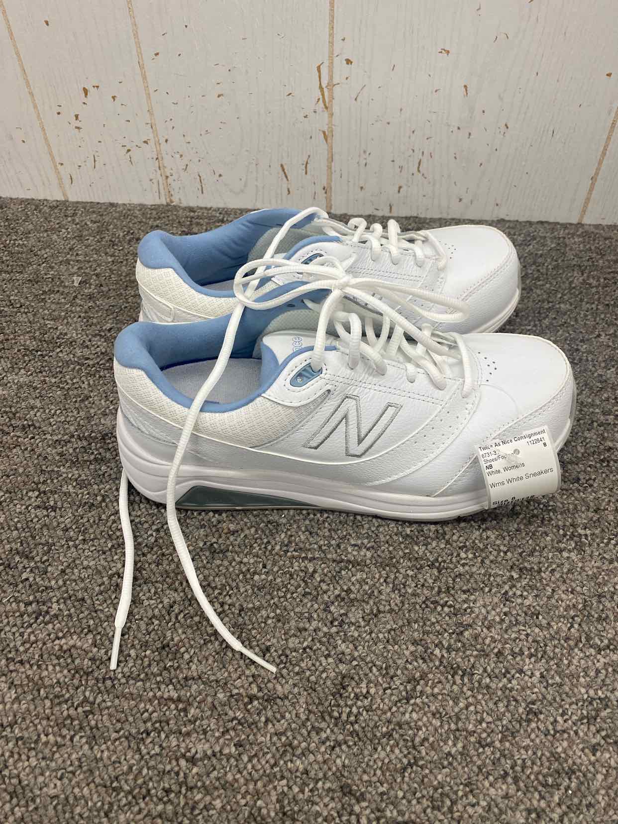 NB White Womens Size 8 Shoes/Footwear