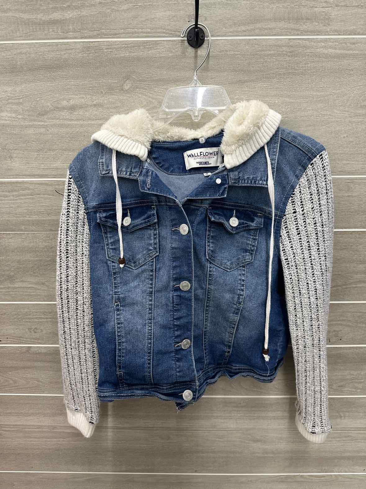 WallFlower Size 6 Blue Womens Blazer