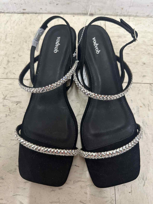 US Shoe Size 8 Black Womens Sandals