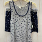 Lucky Gray Womens Size M Pajamas