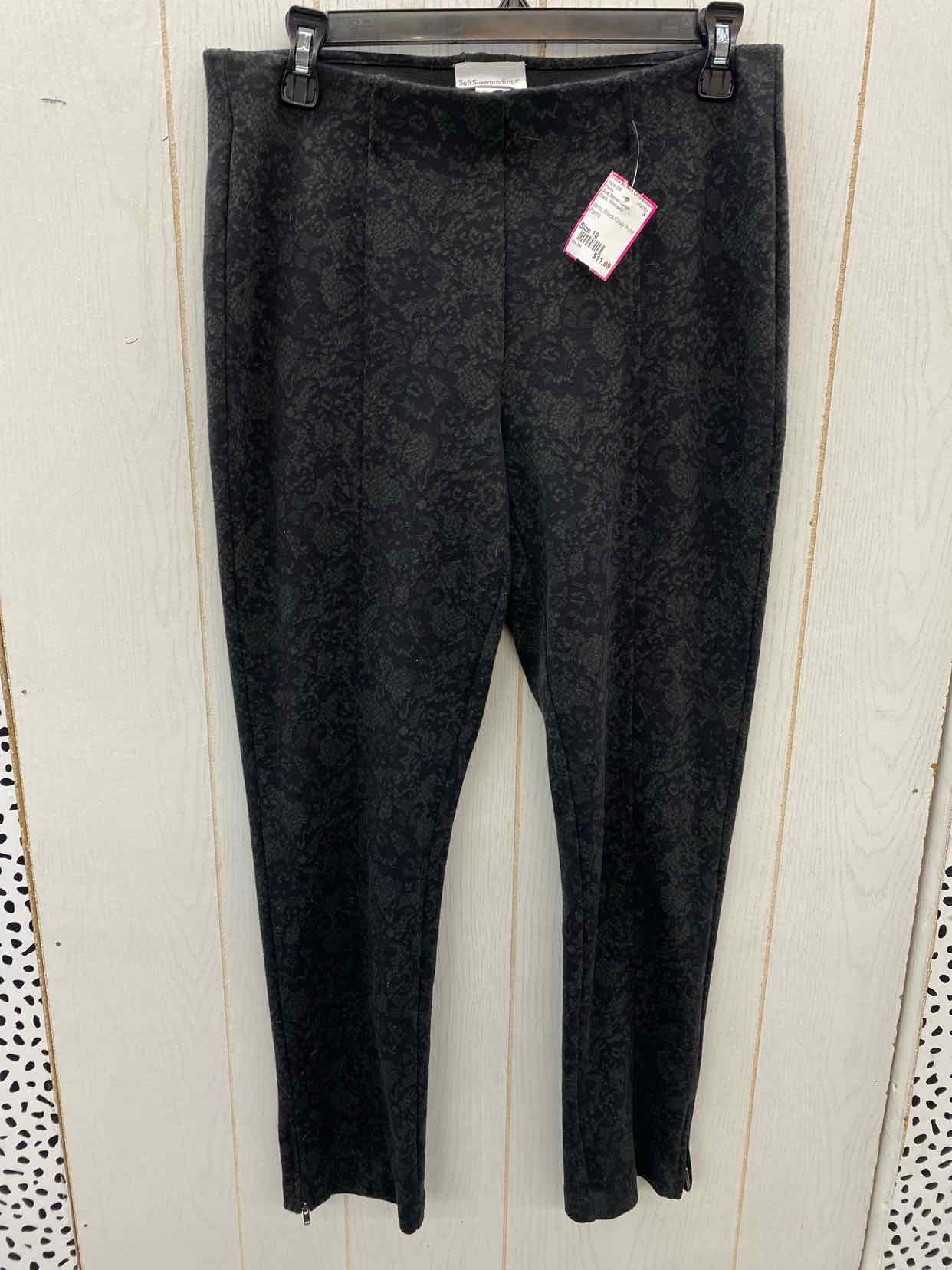 Soft Surroundings Black Womens Size 10 Pants