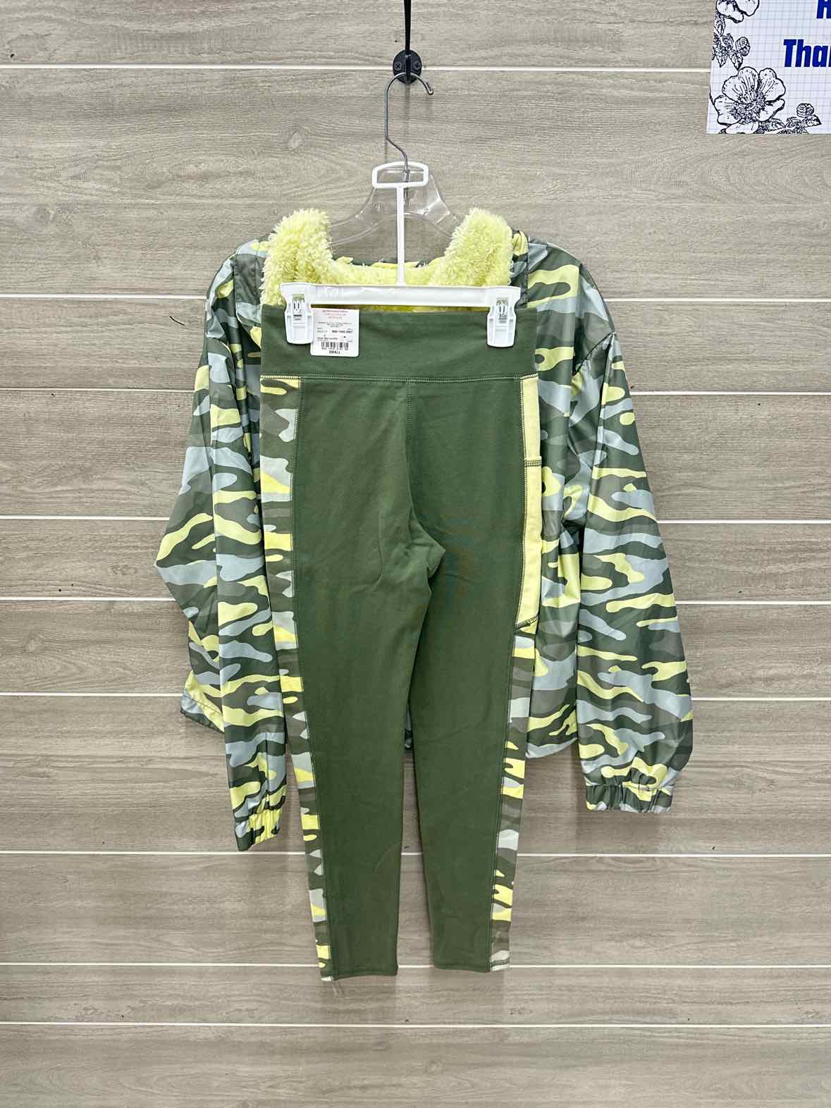 Flirtitude Size S Olive Womens Pant Set