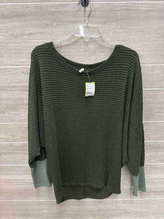 Bibi Size S Olive Womens Shirt