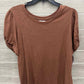 Maurices Size XL Brown Womens Shirt
