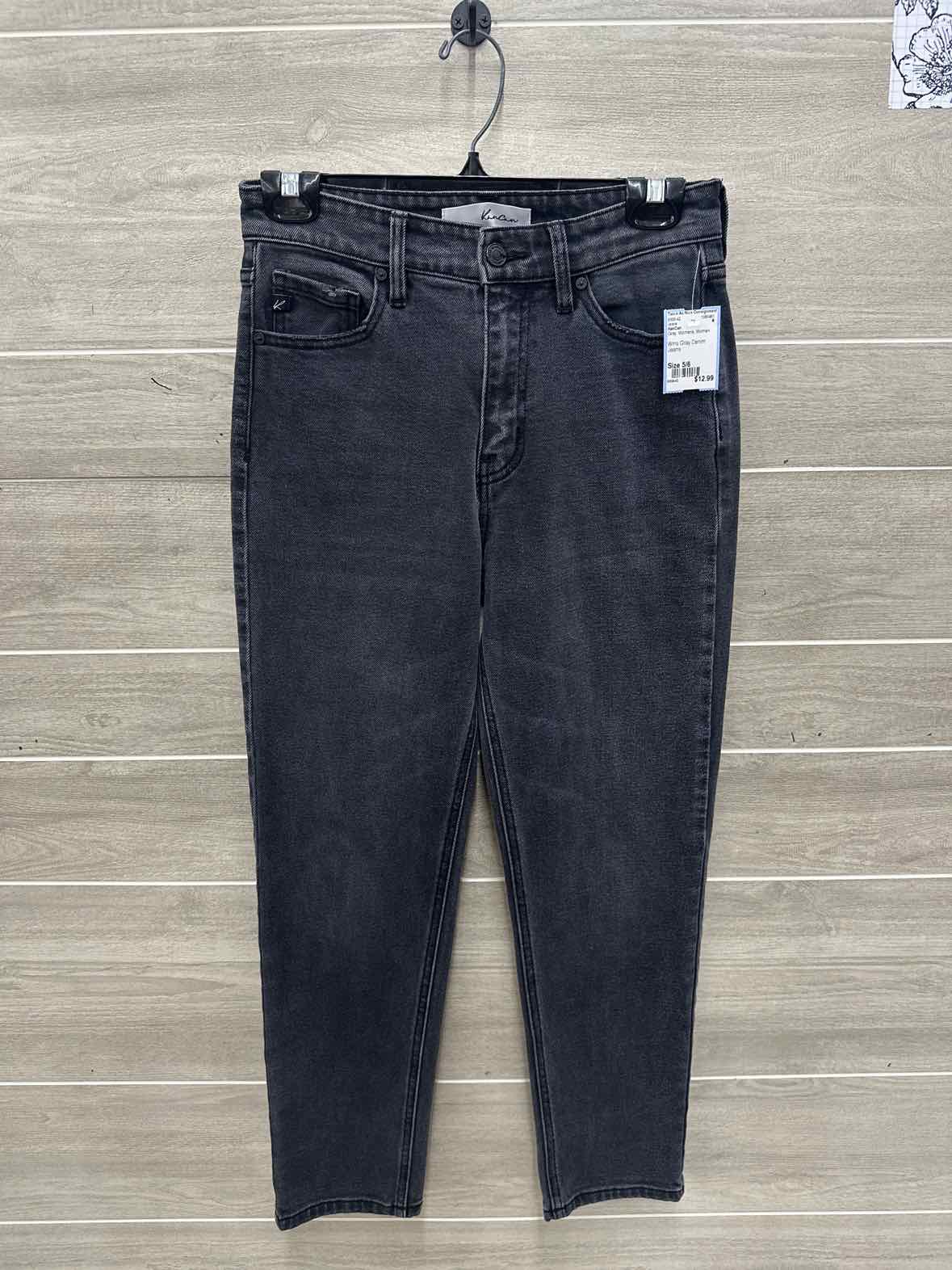 KanCan Size 5/6 Gray Womens Jeans