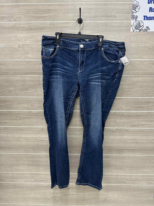 Ariya Blue Womens Women Size 20 Jeans