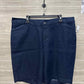 SJB Size 20W Blue Plus Shorts