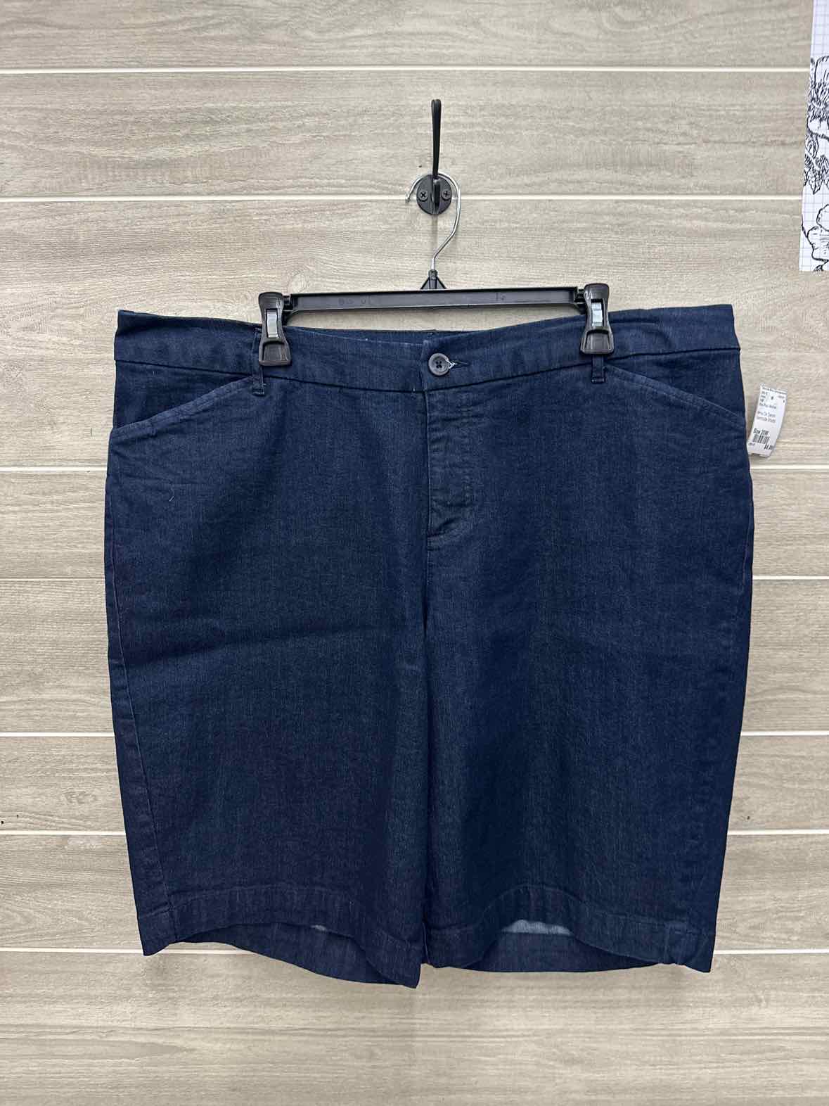 SJB Size 20W Blue Plus Shorts