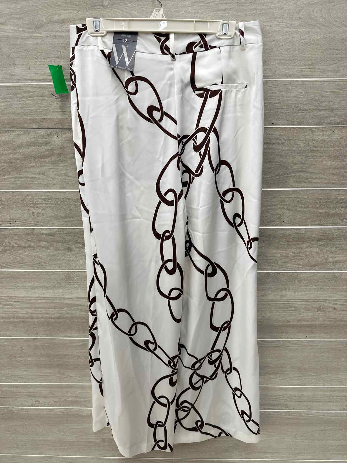 Worthington Size 12 Cream Womens Pants