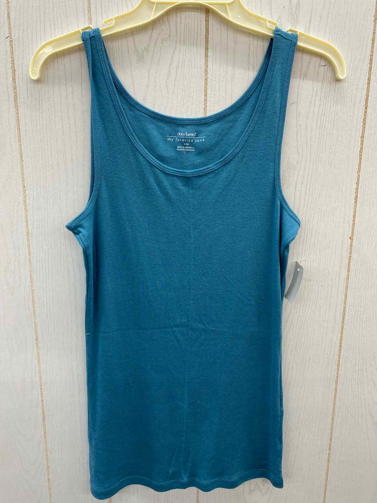 Daisy Fuentes Blue Womens Size Small Tank Top