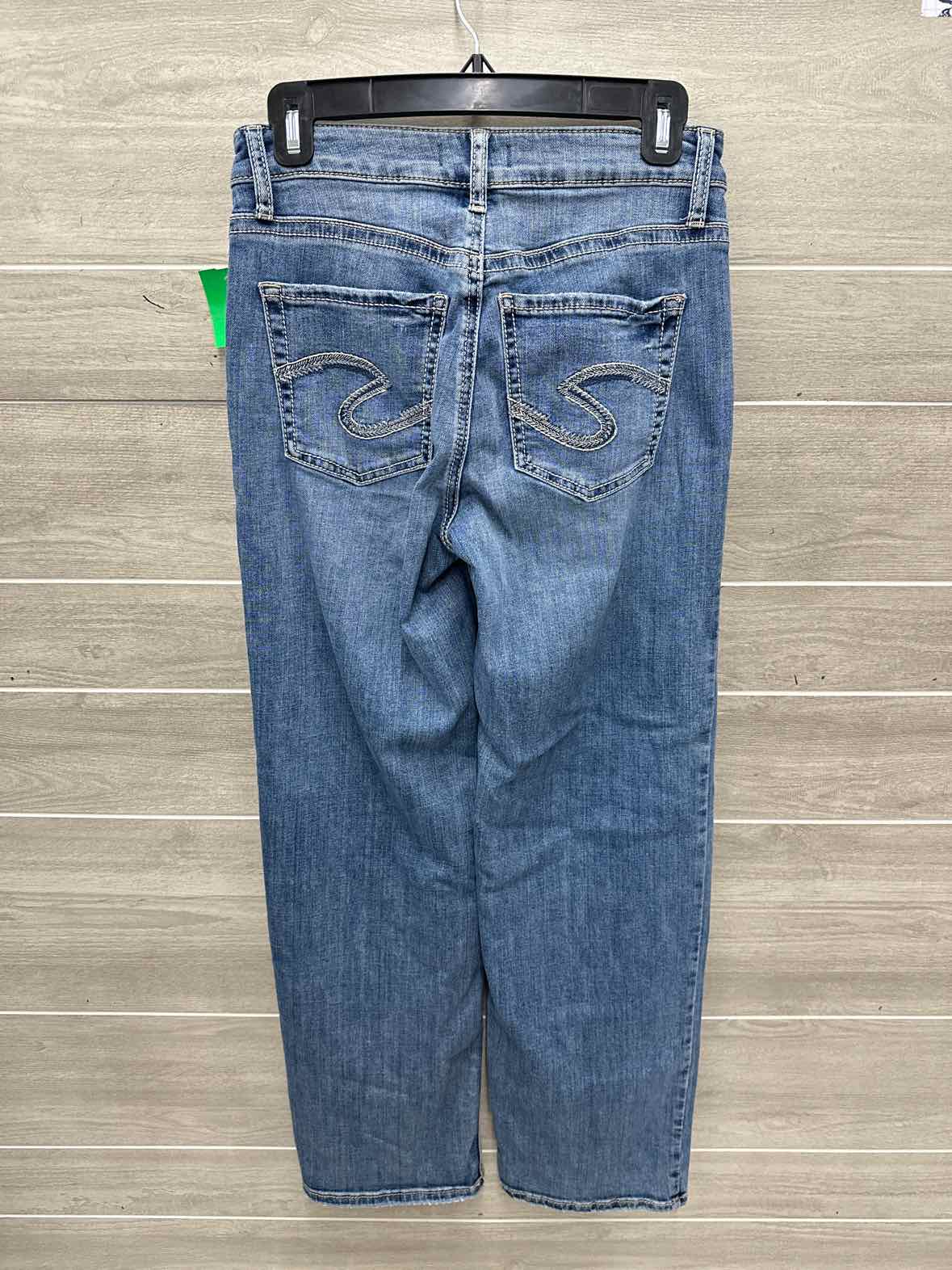 Silver Size 4 Blue Womens Jeans