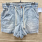 Maurices Size 6 Blue Womens Shorts