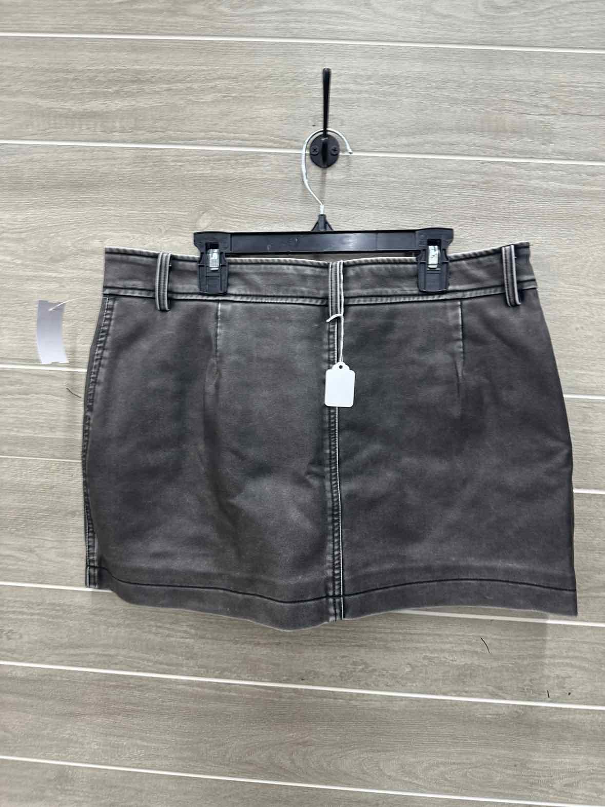 Hyfve Hyfve Hyfve Size 10/12 Gray Womens Skirt