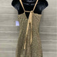 Free People Gold Womens Size Small Dress