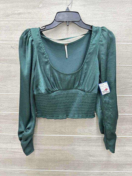 Free People Size XS Green Womens Shirt