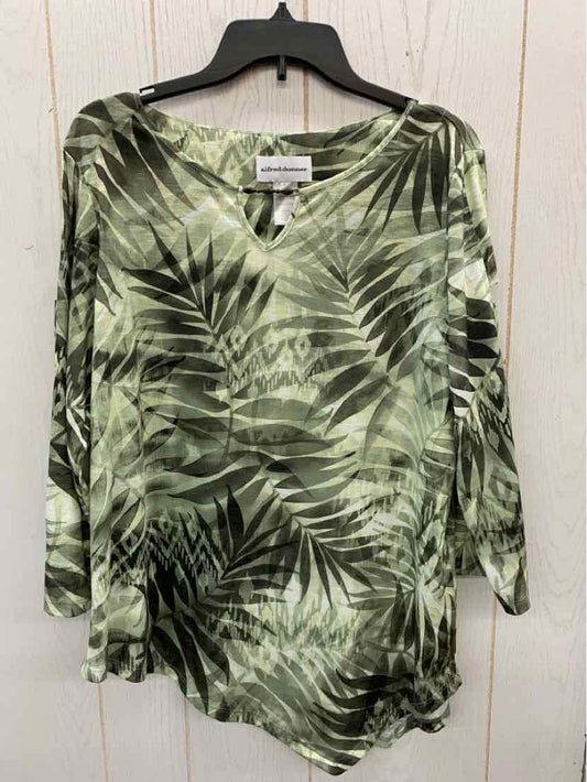 Alfred Dunner Green Womens Size M/L Shirt