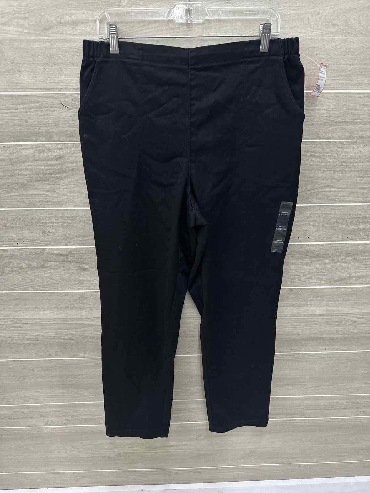 Croft & Barrow Black Womens Women Size 16 Pants