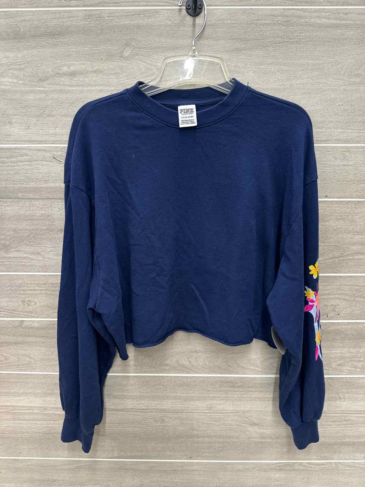 PINK Size S Blue Womens Sweatshirt