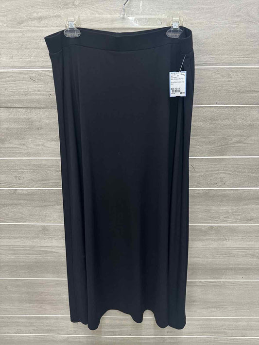 Evan Picone Size 12/14 Black Womens Skirt
