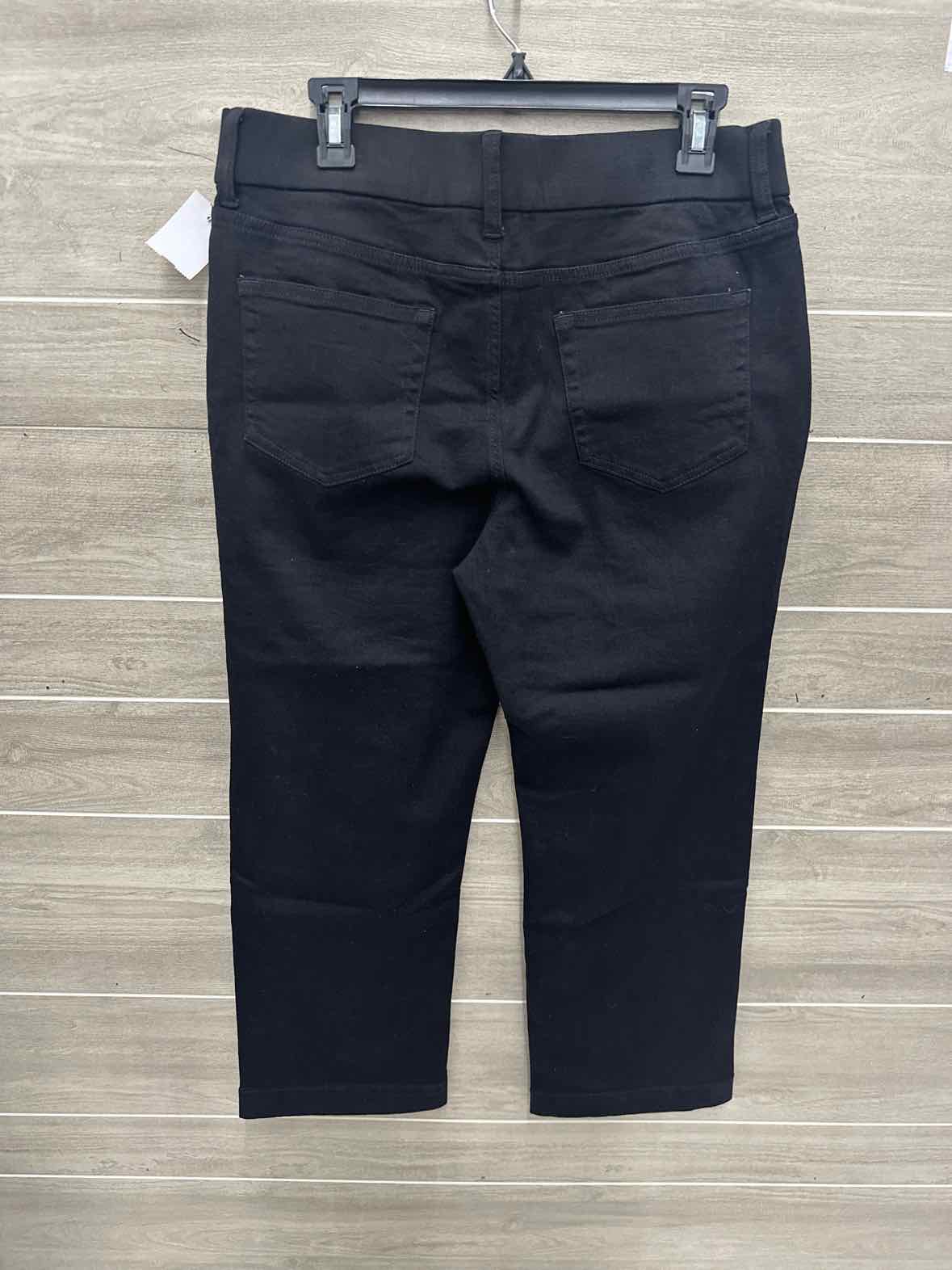 D & Co Size 14P Black Petite Pants