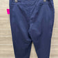 Croft & Barrow Size 18 Navy Plus Pants