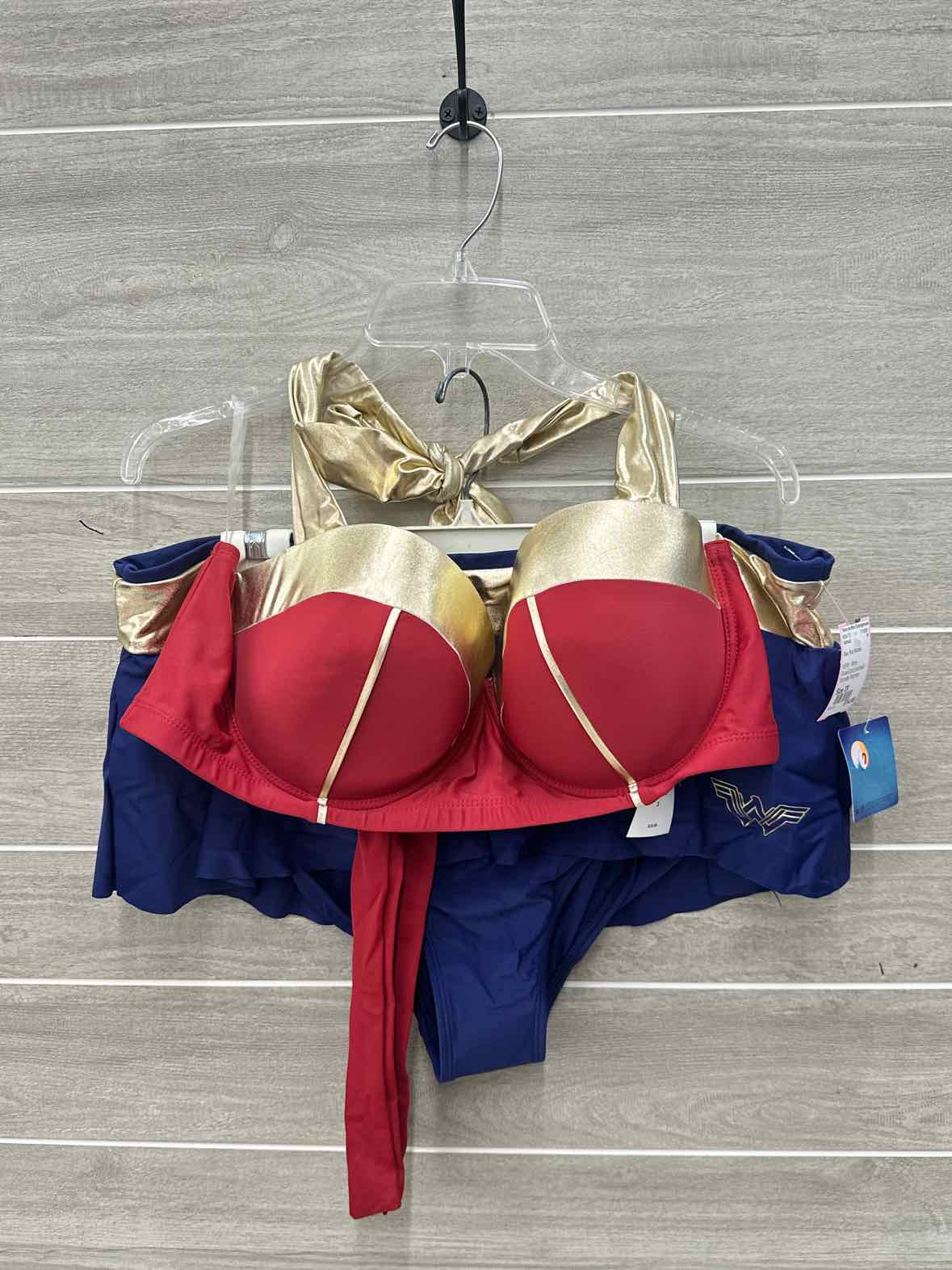 Size 3X Blue Plus Swimsuit