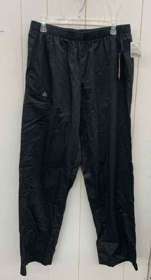 WonderWink Black Womens Size XL Scrub Pants