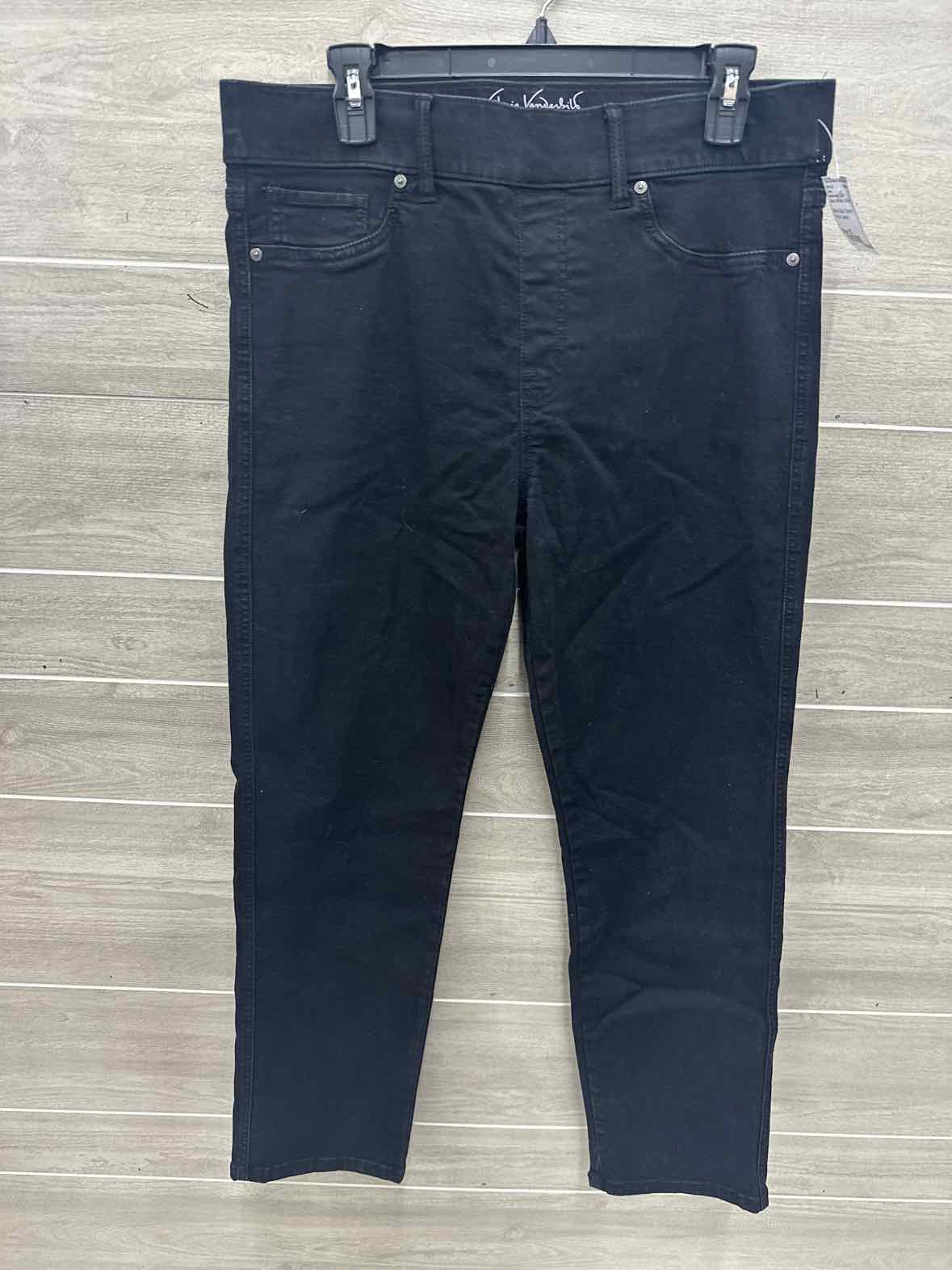 Gloria Vanderbilt Size 12 Black Womens Jeans