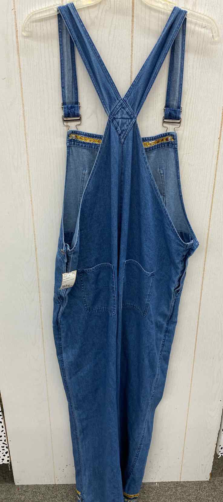 Blue Womens Size XL Overalls