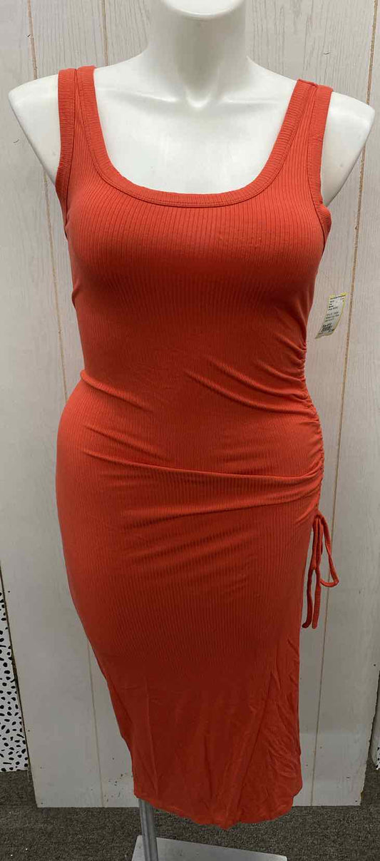 Maurices Orange Womens Size 8/10 Dress