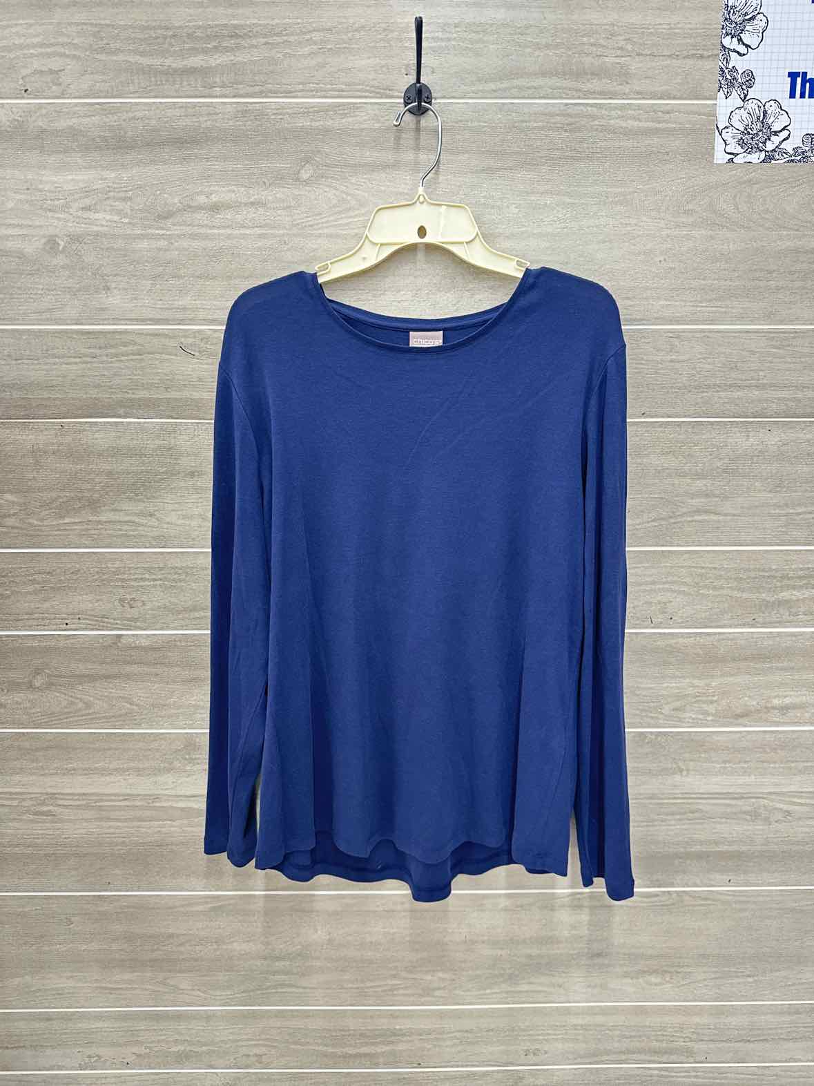 Chico's Size XL Blue Womens Shirt