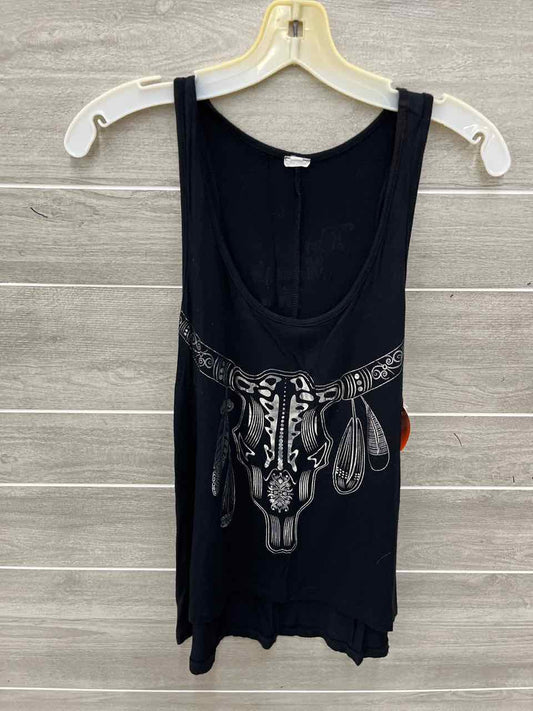 Black Womens Women Size M/L Tank Top