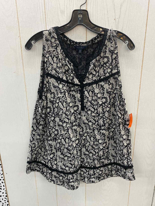 Lucky Black Womens Size L Tank Top