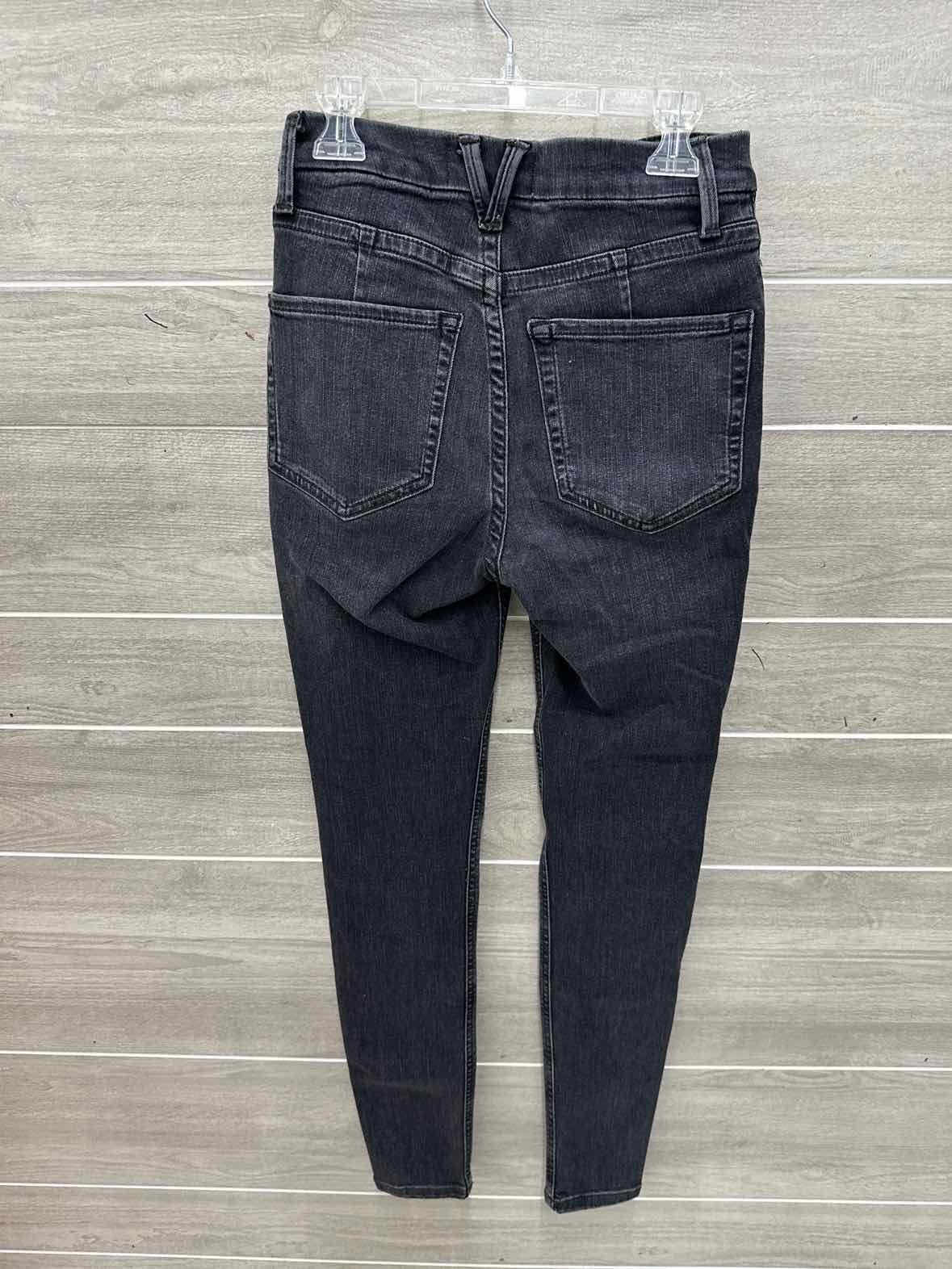 Free People Size 0 Black Junior Jeans