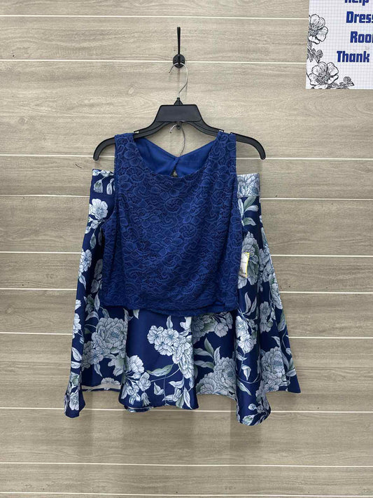 Maurices Blue Womens Size 10/12 Dress