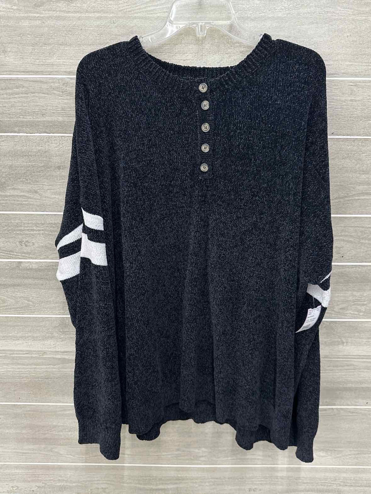 Black Womens Size 4X/5X Sweater