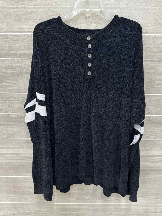 Black Womens Size 4X/5X Sweater
