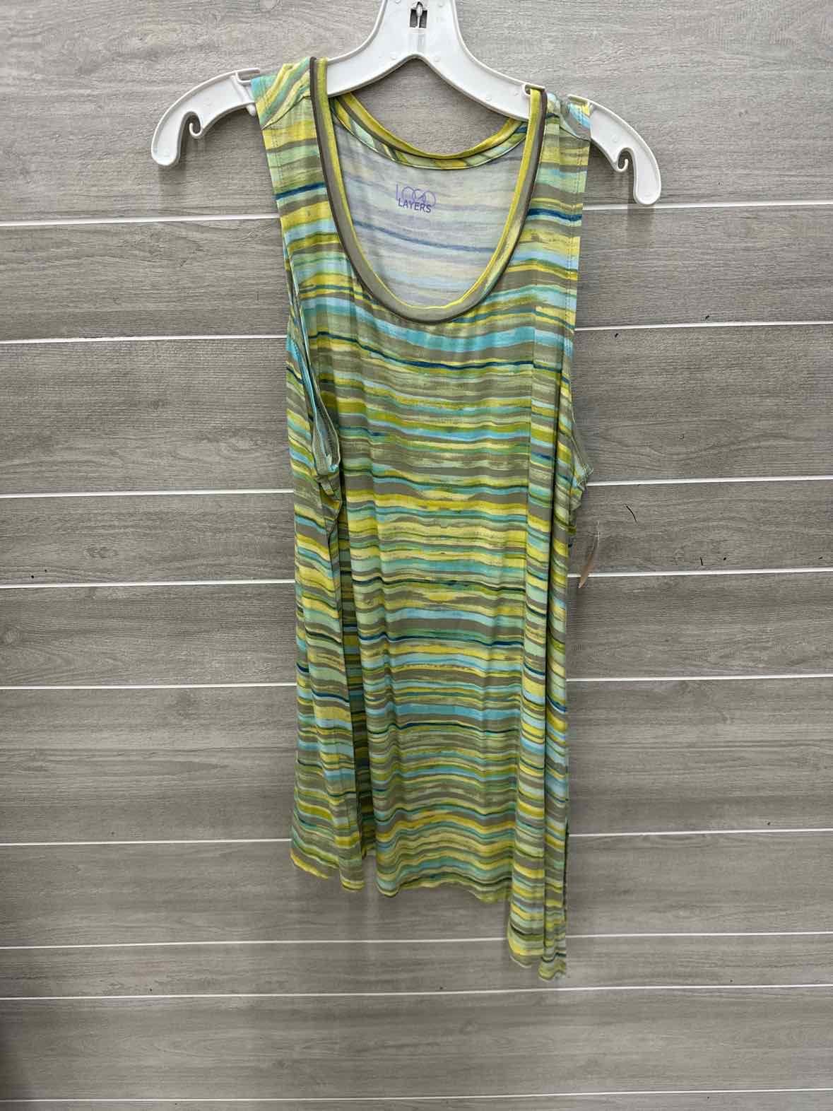LOGO Green Womens Size 16/18 Tank Top