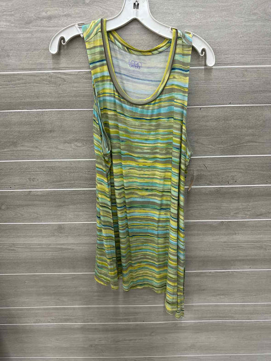 LOGO Green Womens Size 16/18 Tank Top