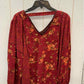 Maurices Burgundy Womens Size 18/20 Shirt