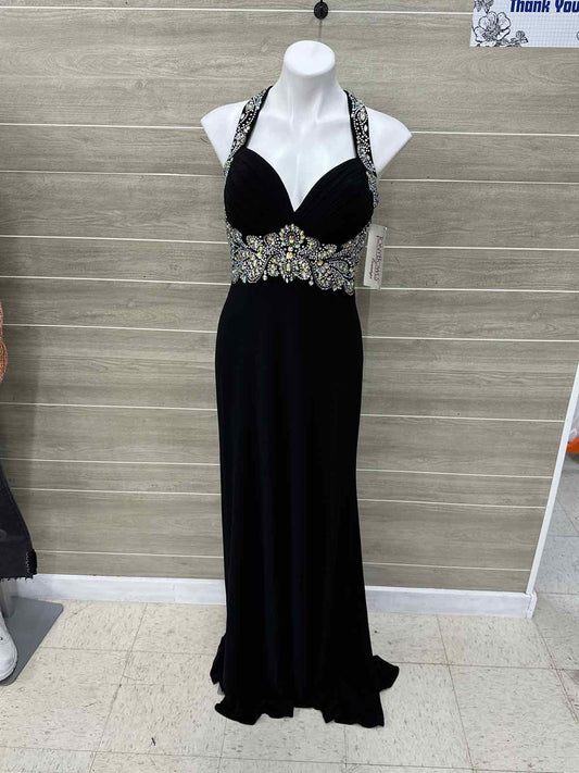 Black Womens Women Size 10/12 Gown/Evening Wear