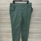 D & Co Green Womens Women Size 16 Pants