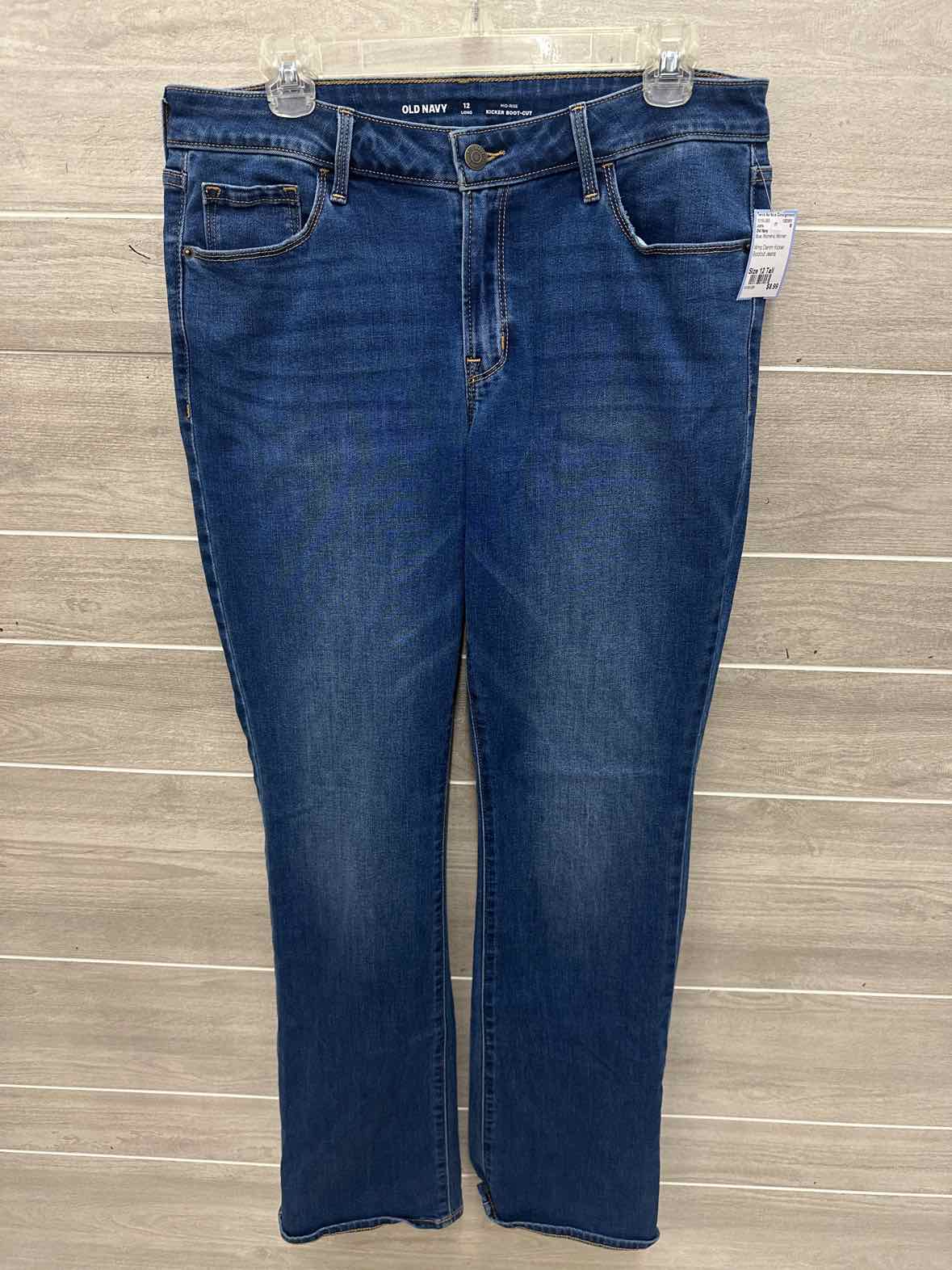 Old Navy Size 12 Tall Blue Womens Jeans