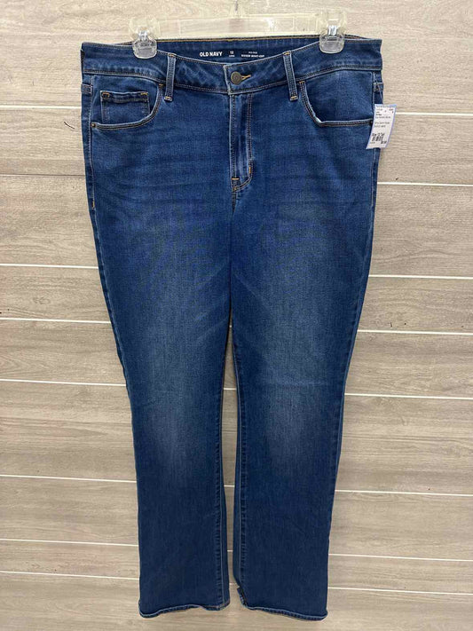 Old Navy Size 12 Tall Blue Womens Jeans