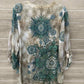 Chico's Size 16 Green Plus Shirt