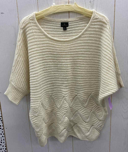 Worthington Cream Womens Size M Sweater