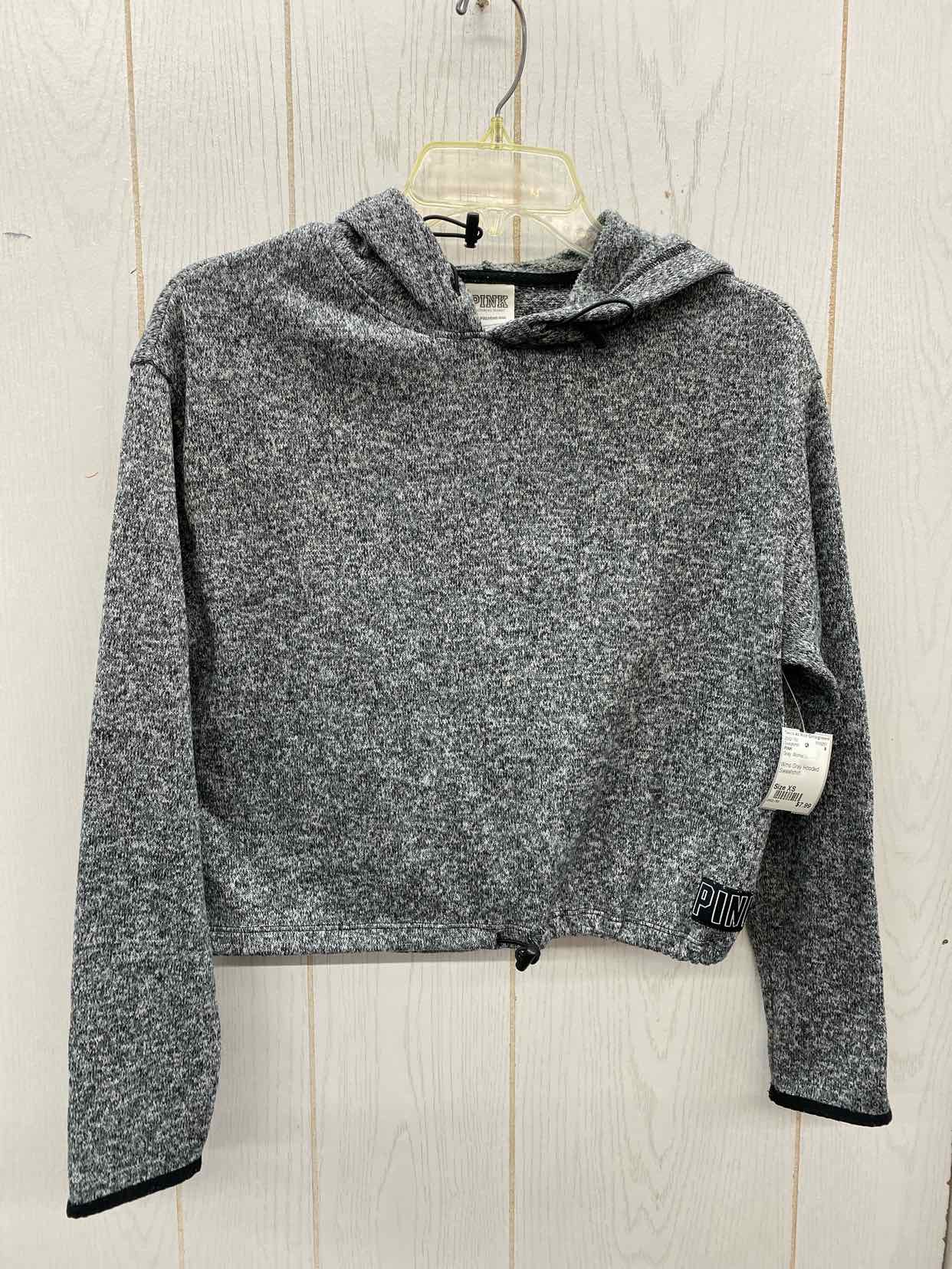 PINK Gray Womens Size XS Sweatshirt