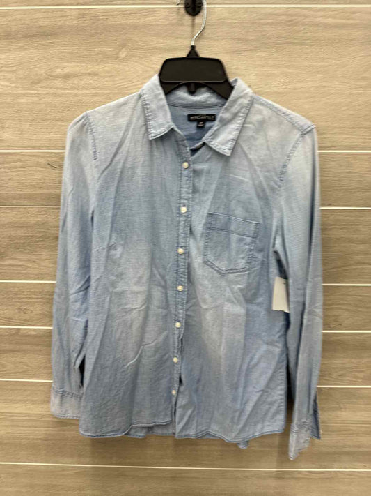 J Crew Size M Blue Womens Shirt