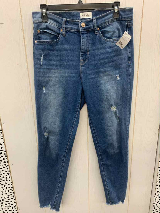 Nicole Miller New York Blue Womens Size 8 Jeans