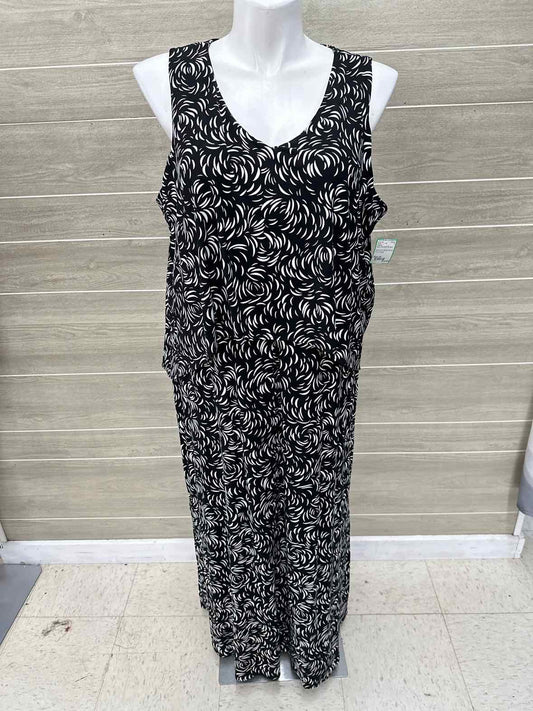 Chico's Size 20 Black Womens Dress